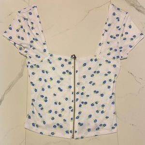 Floral Crop Top